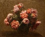 Henri Fantin-Latour Vase of Peonies oil painting reproduction